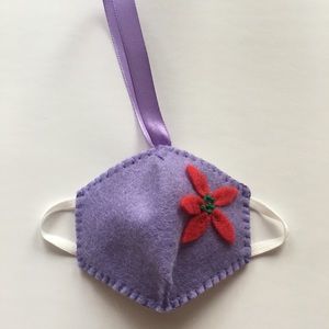 Mini mask ornament